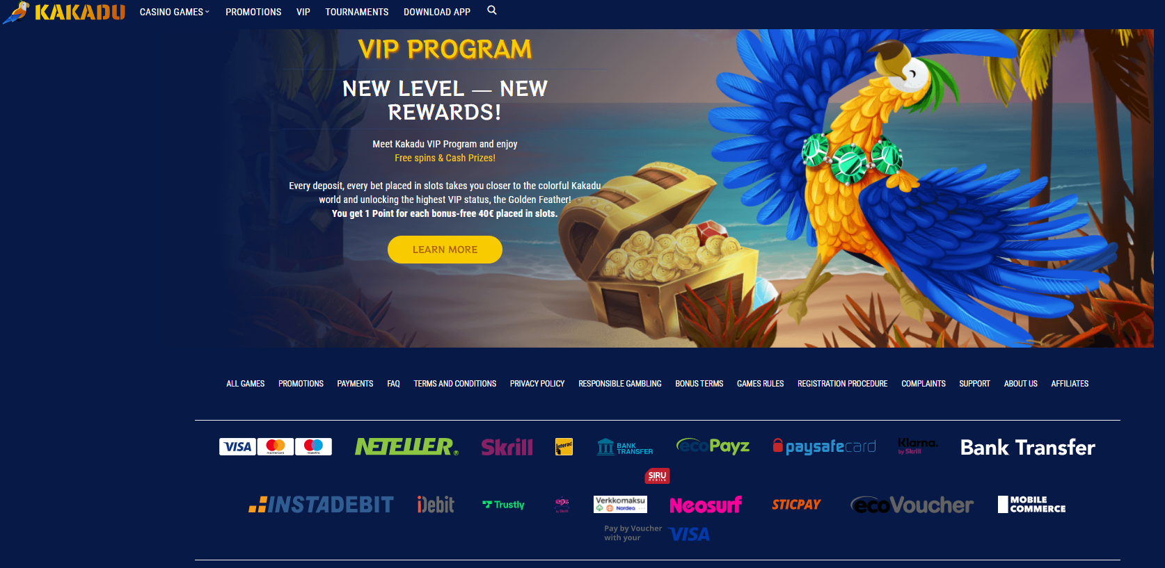 Kakadu Casino Review